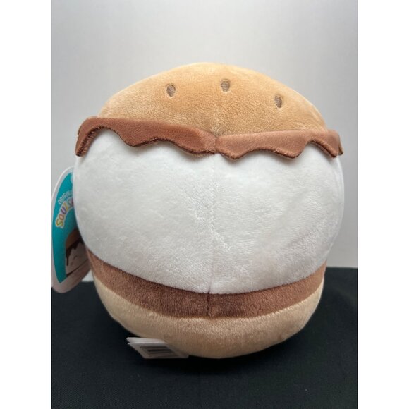 Original Squishmallows Carmelita The SMores Dessert Plush Toy 7" Beige & White - Picture 3 of 8